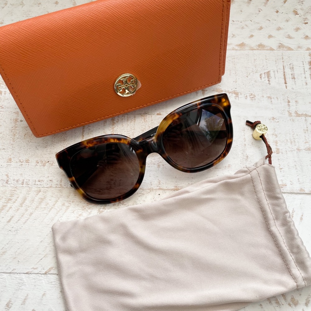 Tory Burch Tortoise Sunglasses
